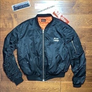 SHETHIS COMMA MA-1 Oversized BOMBER JACKET